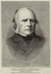 Albemarble Kontu, bir Waterloo Kahramanı ve Waterloo Ziyafetinin Gazilerinden Kurtulan Son Kişi by English School